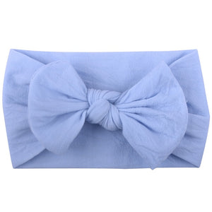 Newborn Baby Headband Headwear Turban Knotted bow Baby Hair Accessories Hair Bands for Baby Girls Toddler Elastic Head Bandages