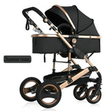 2019 new baby trolley high landscape 3 to 1 baby stroller double faced children free shipping in four seasons in Russia